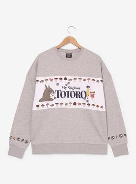 Studio Ghibli® My Neighbor Totoro Title Color Block Plus Size Crewneck, , hi-res